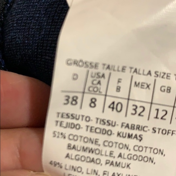 Marella pants below the knees w wide legs - Picture 8 of 8